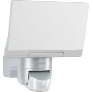 Image of Steinel XLED 14.8W Home 2 Silver Integrated LED Floodlight With PIR Cool White - 33057