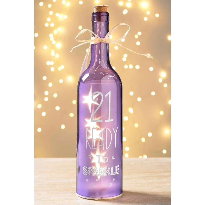 Image of Boxer Gifts Starlight Bottle 21 - Purple Purple One Size
