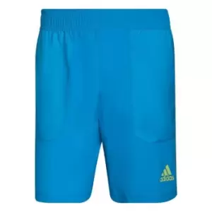 Image of adidas AEROREADY Seasonal Special Shorts Mens - Blue
