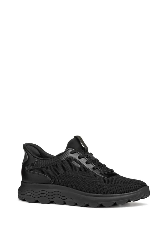 Image of Geox Womens D Spherica Plus A Trainers in Black Size: 4 Black Female 4