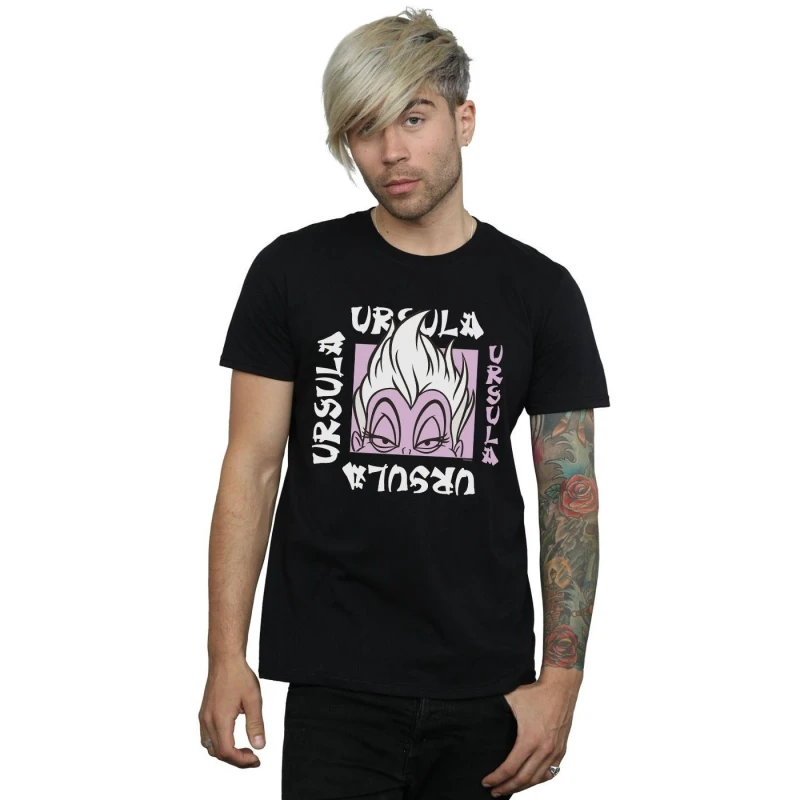 Image of Disney Men Ursula Take Out T-Shirt in Black Size: Small Black S Male 5057864702286