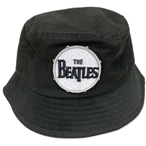 Image of The Beatles - Drum Logo Unisex Bucket Hat - Black