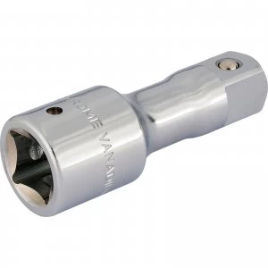 Image of Draper 3/4" Drive Polished Chrome Socket Extension Bar 3/4" 100mm