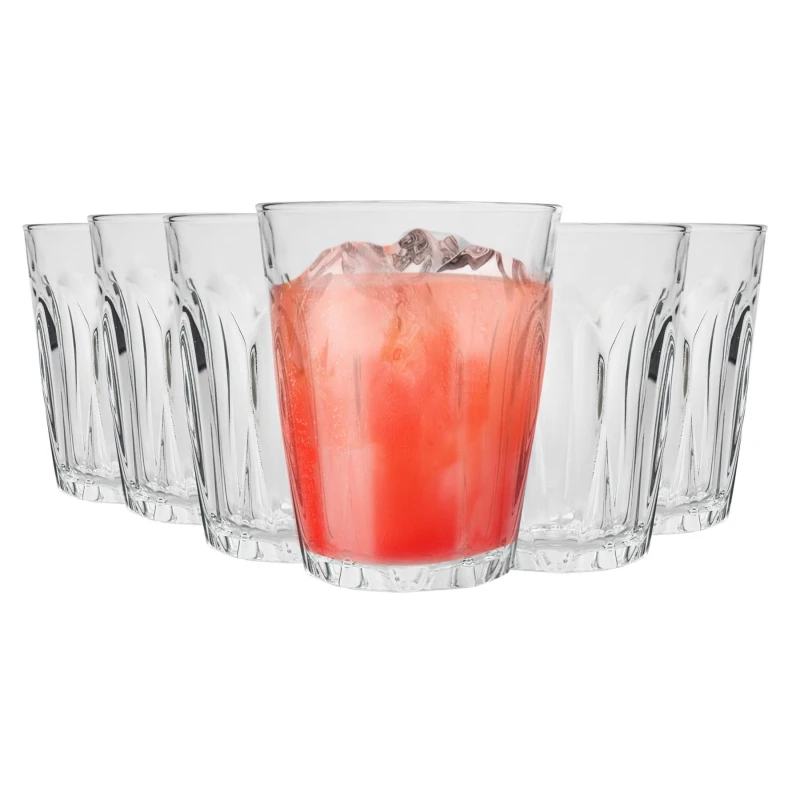 Image of Duralex Provence Drinking Glasses - 200ml - Pack of 12 Clear