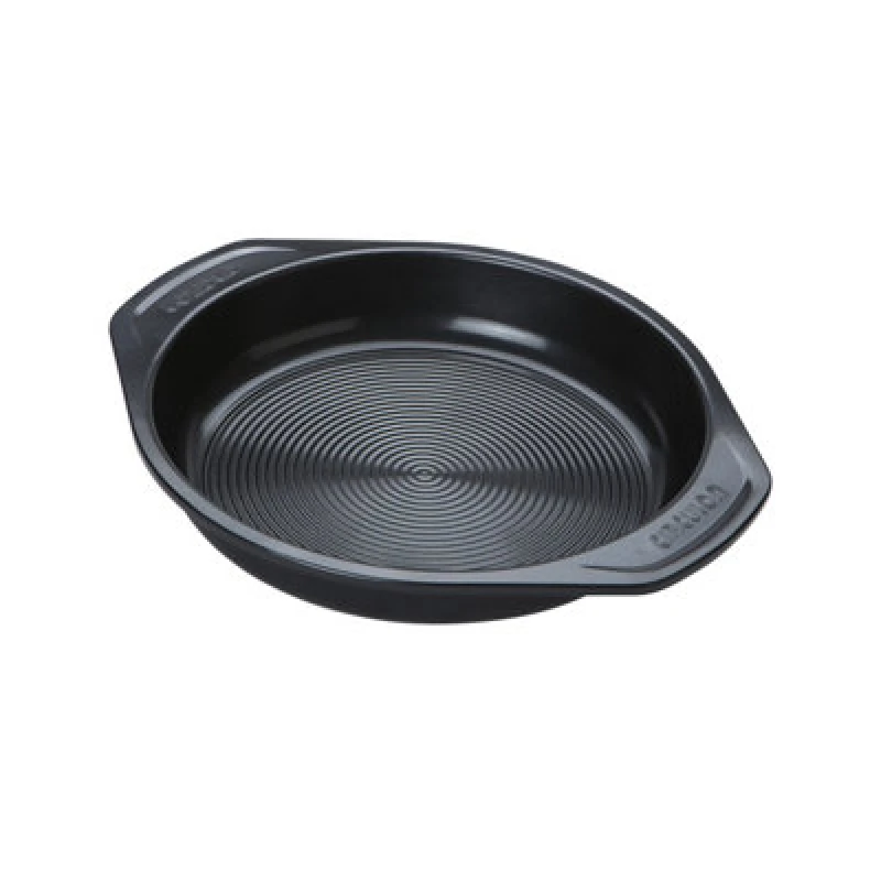 Image of Circulon Black 'Ultimum BW' Round Steel Non Stick Cake Tin - 9" Black