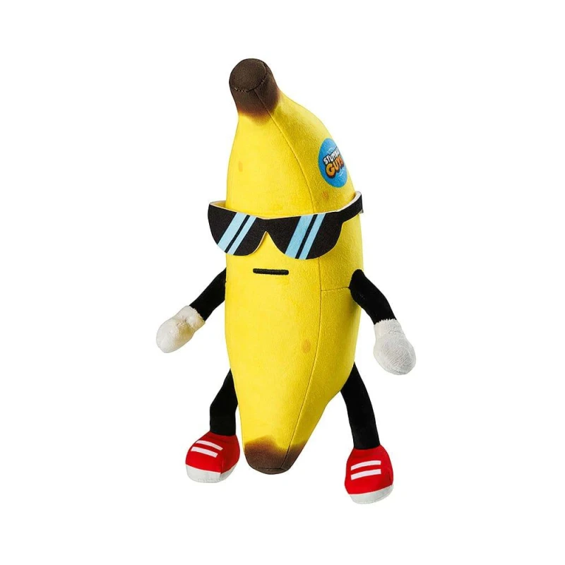Image of Click Distribution Stumble Guys 12' Deluxe Plush Banana Guy Plush Toys One Size Black 84322090000