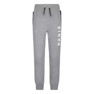Image of Air Jordan Paris Saint Germain Fleece Sweatpants Juniors - Grey