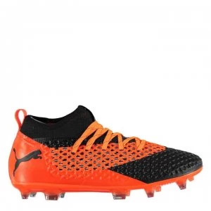 Image of Puma Future 2.2 FG Football Boots - Orange/Black