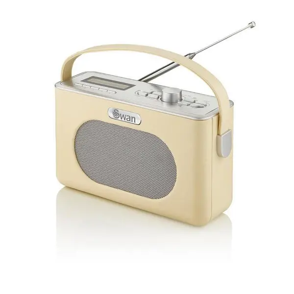 Image of Swan Cream Retro DAB Bluetooth Radio