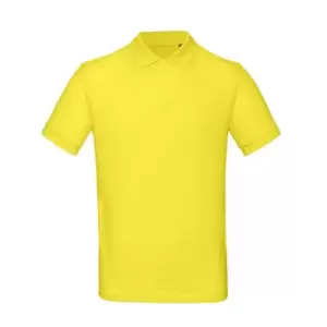 Image of B&C Mens Inspire Polo (S) (Solar Yellow)