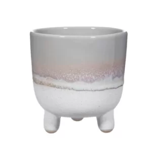 Image of Sass & Belle Mojave Glaze Grey Large Planter