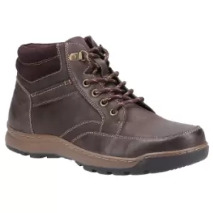 Image of Hush Puppies Mens Grover Mens Leather Lace Up Boots Shoes UK Size 9 (EU 43)