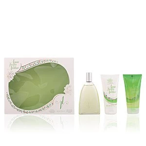 Image of Aire De Sevilla Agua Fresca De Azahar Gift Set 150ml Eau de Toilette + 150ml Exfoliant Gel + 150ml Body Cream