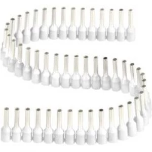 Image of Ferrule 1 x 0.75 mm2 x 8mm Partially insulated White Vogt Verbi