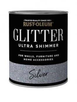 Image of Rust-Oleum Rust-Oleum Ultra Shimmer Glitter Silver 750Ml