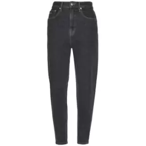 Image of Tommy Jeans High Rise Mom Jean - Black