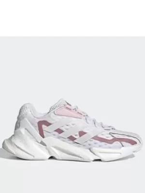 Image of adidas X9000l4 Heat.rdy Shoes, White/Purple, Size 5, Women