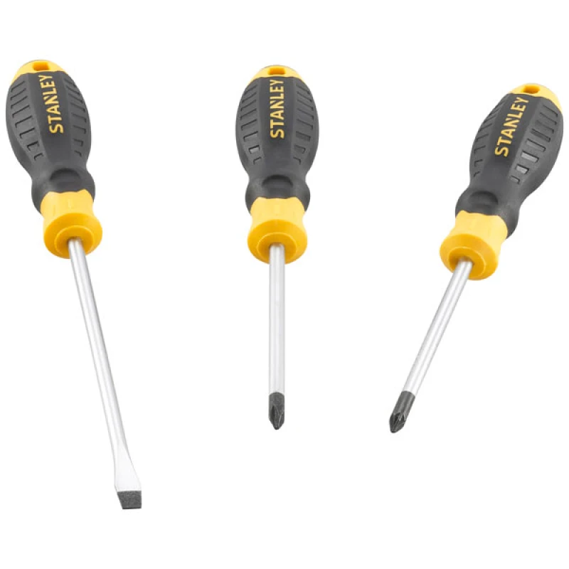 Image of Stanley STANLEY Hand Tools CUSHION GRIP Screwdriver Set, 4 Piece STY-STHT16169-0