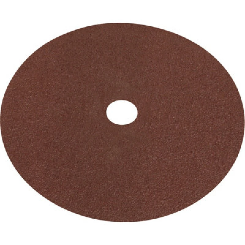 Image of Loops 25 PACK 175mm Fibre Backed Sanding Discs - 40 Grit Aluminium Oxide Round Sheet Multi