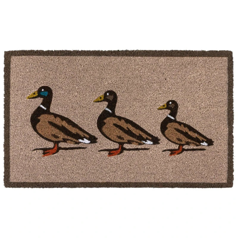 Image of JVL Latex Coir - Ducks 45x75cm Multi unisex 45x75cm