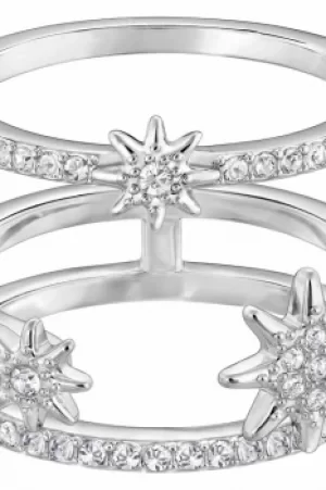 Image of Ladies Swarovski Jewellery Fizzy Ring Set Size 58 Jewellery
