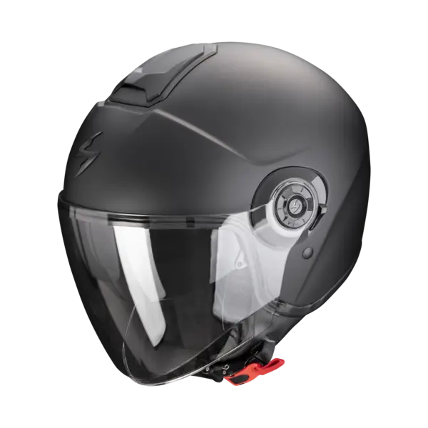 Image of Scorpion Exo-City II Solid Matt Black Jet Helmet M
