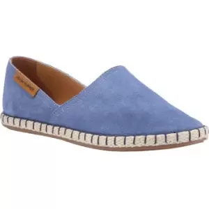 Image of Hush Puppies Womens Mim Suede Slip On Flat Espadrille Shoes UK Size 8 (EU 41)