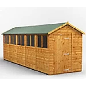 Image of Power Garden Shed 206PA Golden Brown 20x6