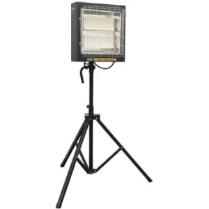 Image of CH30110VS Ceramic Heater with Telescopic Tripod Stand 1.2/2.4kW - 110V - Sealey