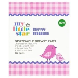 Image of My Little Star New Mum Disposable Breast Pads