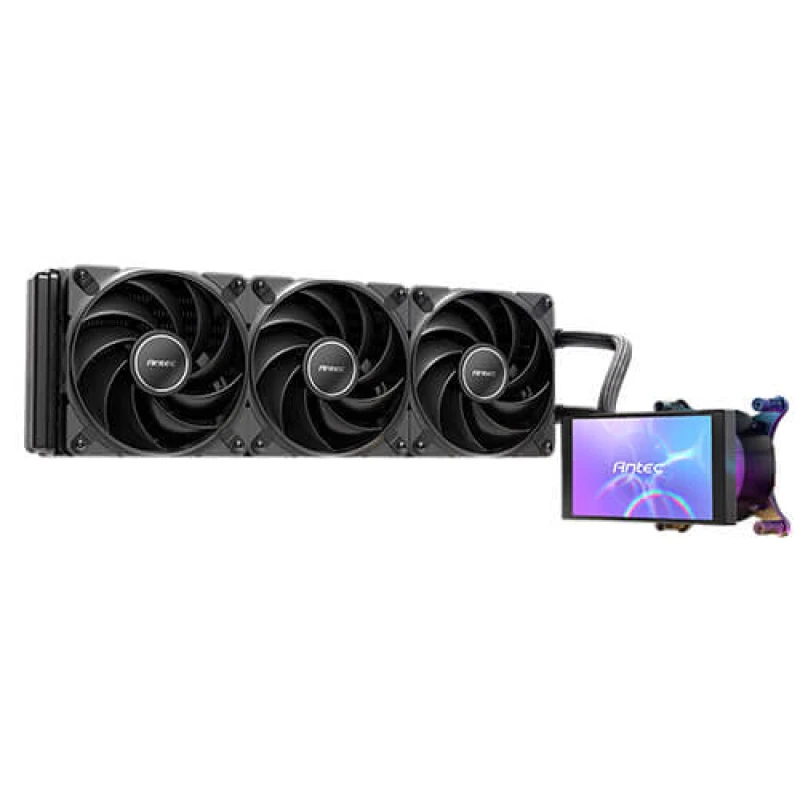 Image of Antec Antec VORTEX VIEW 360 Processor All-in-One liquid cooler 12cm Black 0-761345-40064-0