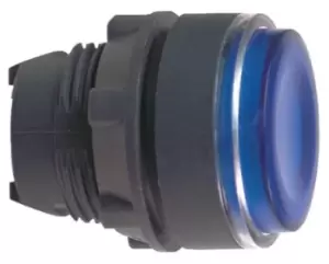 Image of Schneider Electric Round Blue - Momentary, Harmony XB5 Series, 22mm Cutout, Round