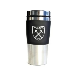 Image of West Ham Executive Handleless Stainless Steel Travel Mug