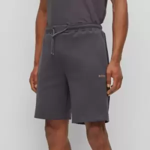 Image of BOSS Green Headlo Cotton-Blend Shorts - M