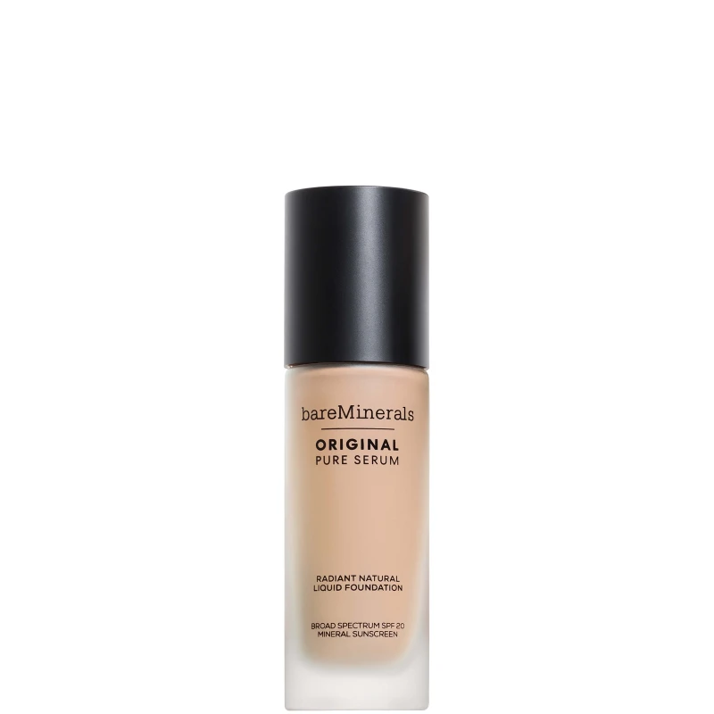 Image of bareMinerals Original Pure Serum Radiant Natural Liquid Foundation Mineral SPF20 30ml (Various Shades) - Light Cool 2