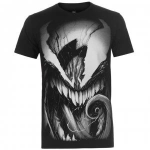 Image of Character Marvel T Shirt Mens - Venom