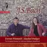 Image of Johann Sebastian Bach - Violin And Continuo Sonatas-Podger (Pinnock) (Music CD)