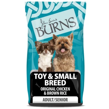 Image of Burns Adult & Senior Original Toy & Small Breed - Chicken & Rice - Economy Pack: 2 x 6kg