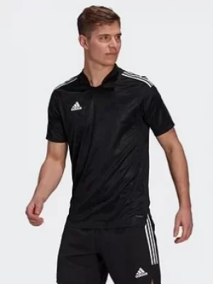 Image of adidas Condivo 21 Primeblue Jersey, Navy/White Size M Men