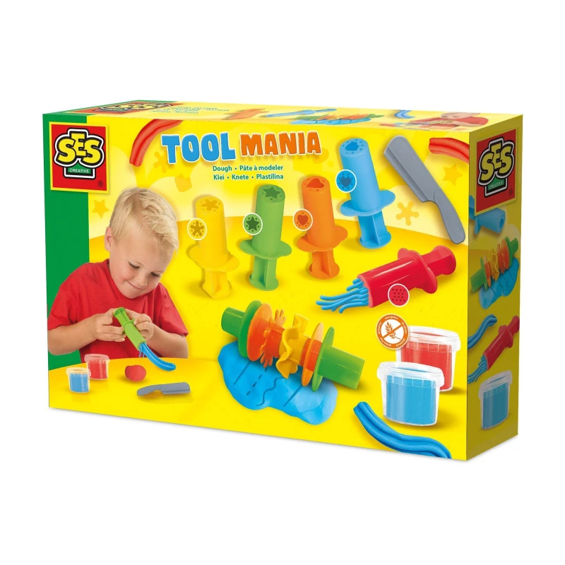Image of SES Creative Dough - Tool mania Multi unisex One Size