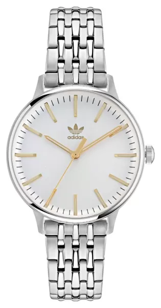 Image of Adidas AOSY22065 CODE ONE White Dial Stainless Steel Watch
