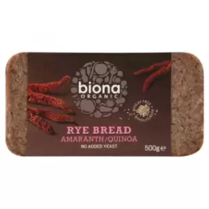 Image of Biona Organic Rye Amaranth / Quinoa Bread 500g