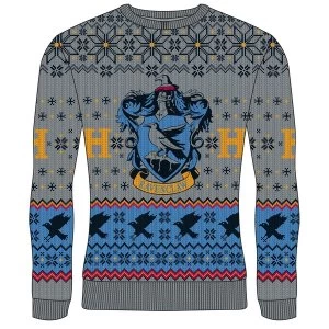Image of Harry Potter - Ravenclaw Crest Unisex Christmas Jumper Medium