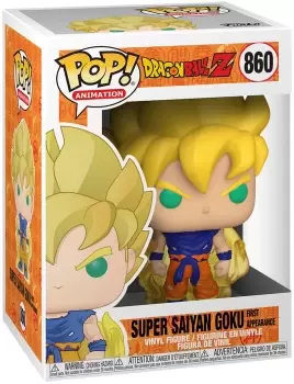 Image of Dragon Ball Z POP! Animation Vinyl Figure SS Goku (First Appearance) 9 cm