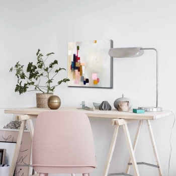 Image of 4545ABSC - 012 Multicolor Decorative Canvas Painting