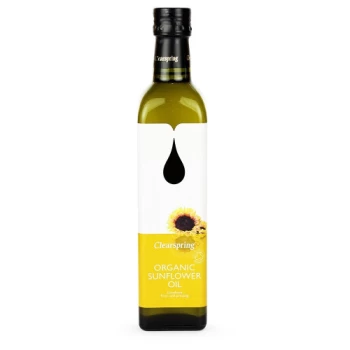 Image of Clearspring Organic Sunflower Oil 500ml (Case of 6 )