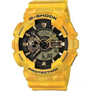 Image of Casio G SHOCK Standard Analog Digital Watch GA 110CM 9A Yellow