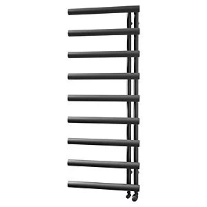 Image of Mayfair Anthracite Towel Radiator 500x1245mm