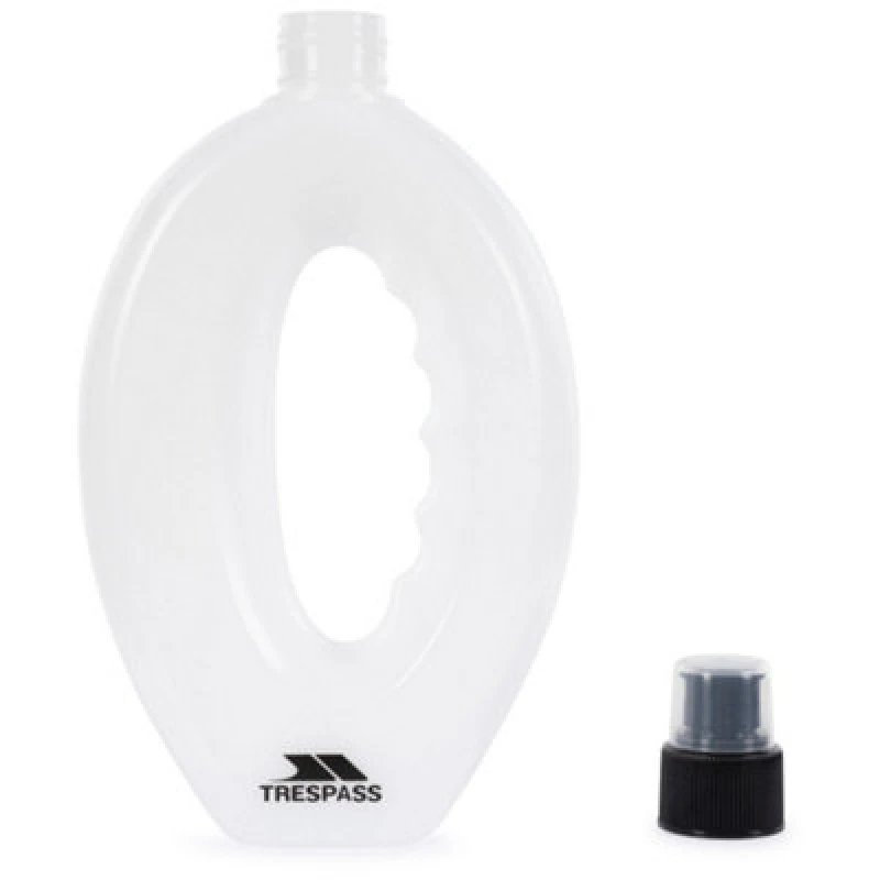 Image of Trespass Trespass Sprint Running Water Bottle in White White One Size Unisex 5063238376557