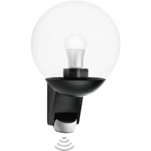 Image of Steinel L585 05535 Outdoor wall light (+ motion detector) Energy-saving bulb, LED (monochrome) E-27 60 W Black